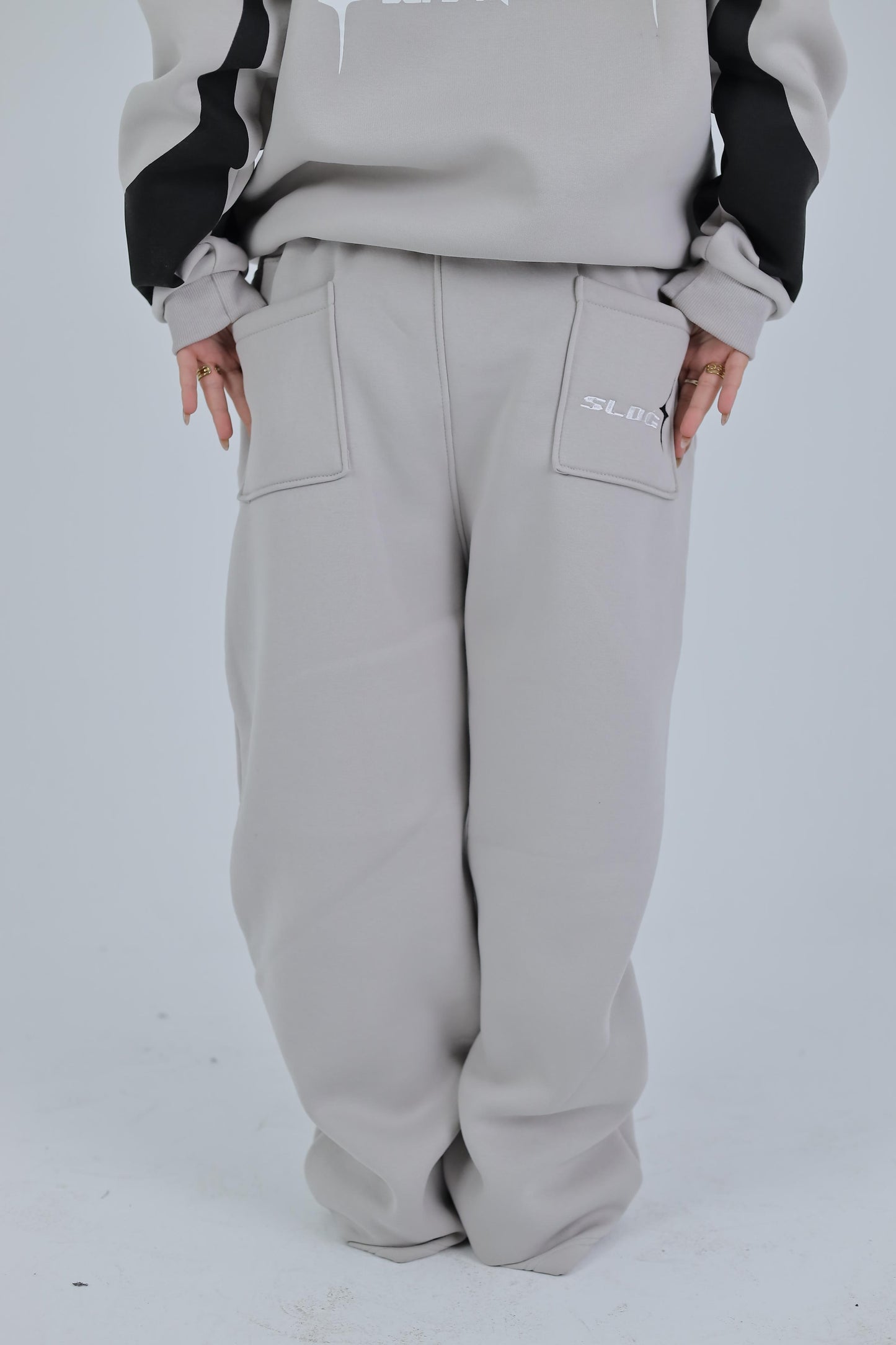 GREY SLDG PANTS