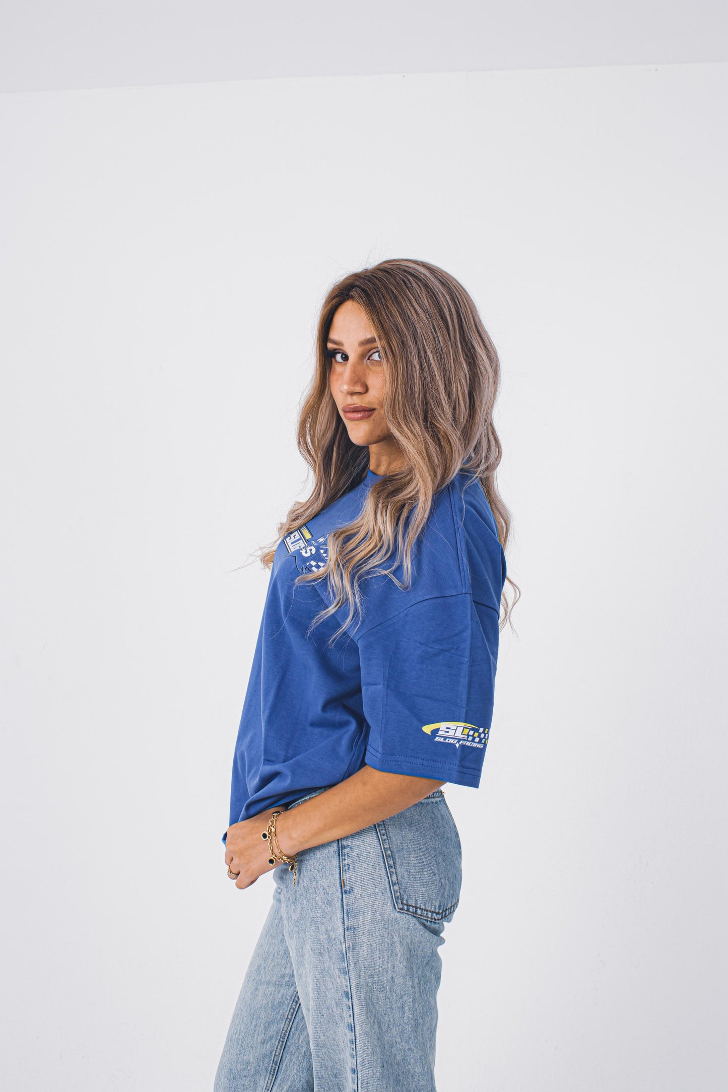 BLUE SLDG T-SHIRT